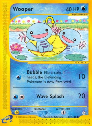[PKM] Wooper (117/147) [Aquapolis]