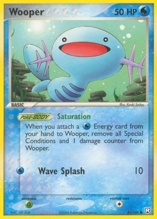 [PKM-C] Wooper (81/109) (Stamped) [EX: Team Rocket Returns]