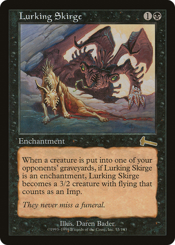 {R} Lurking Skirge [Urza's Legacy][ULG 055]