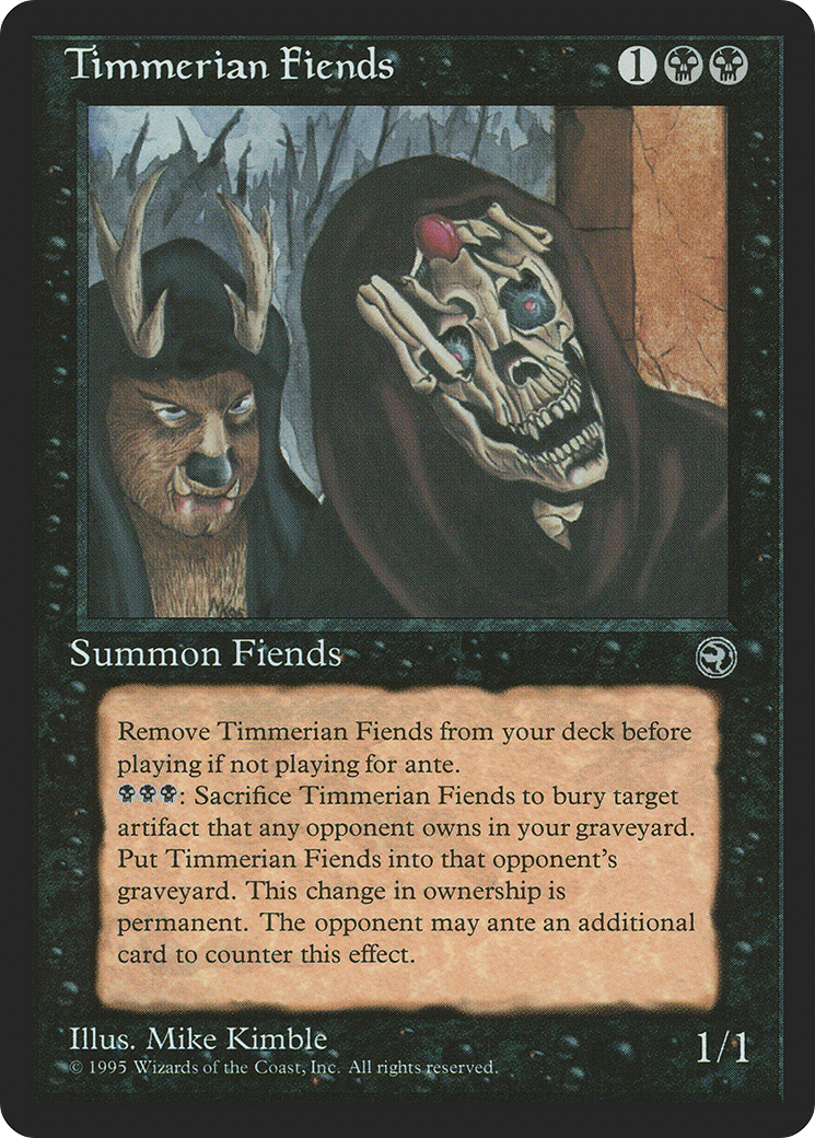 {R} Timmerian Fiends [Homelands][HML 058]