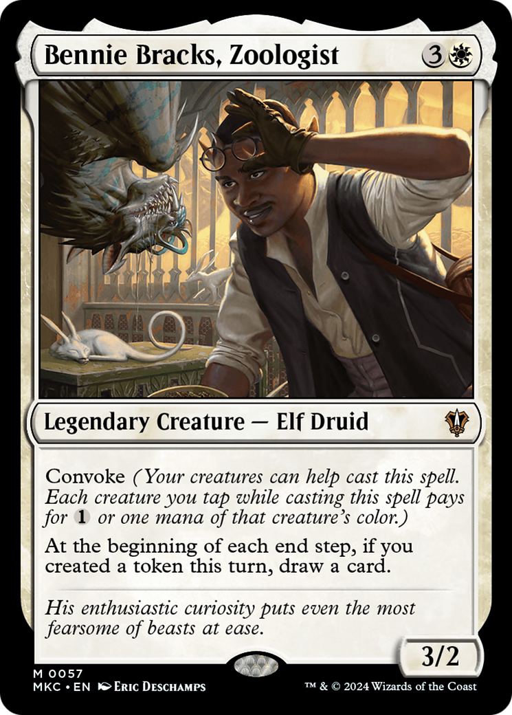 {R} Bennie Bracks, Zoologist [Murders at Karlov Manor Commander][MKC 057]