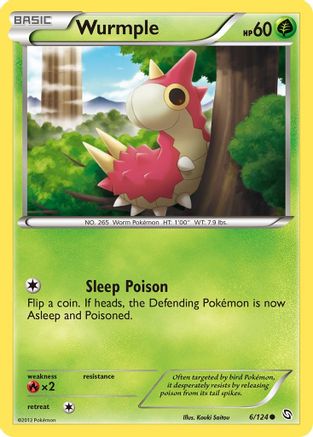[PKM] Wurmple (6/124) [Black & White: Dragons Exalted]