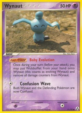 [PKM] Wynaut (71/92) [EX: Legend Maker]