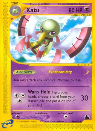 [PKM-R] Xatu (35/144) [Skyridge]