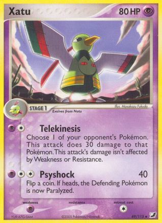 [PKM-C] Xatu (49/115) [EX: Unseen Forces]