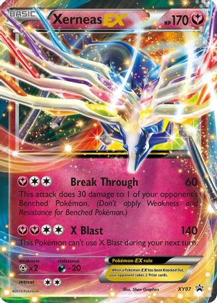 [PKM] Xerneas EX (XY07) [XY: Black Star Promos]