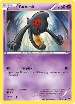 [PKM] Yamask (44/101) [Black & White: Noble Victories]