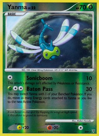 [PKM] Yanma (SH9) [Platinum: Supreme Victors]