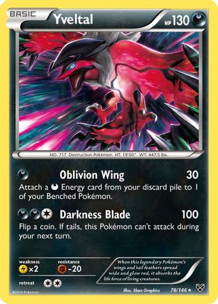 [PKM] Yveltal (78/146) [XY: Base Set]