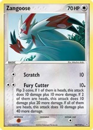 [PKM] Zangoose (34/110) [EX: Holon Phantoms]
