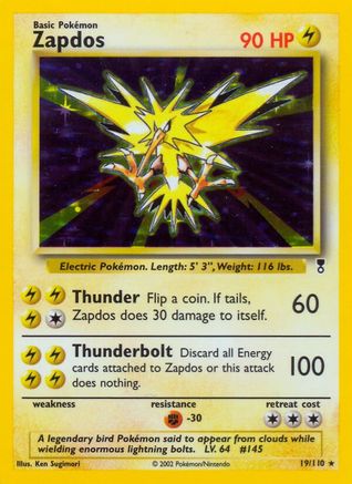 [PKM] Zapdos (19/110) [Legendary Collection]