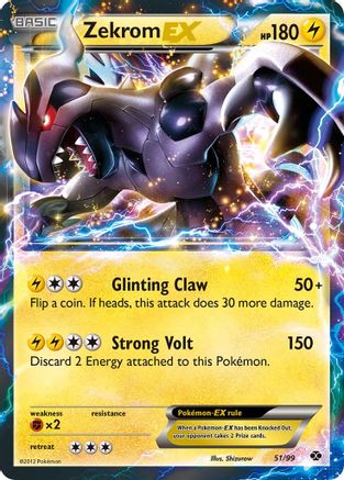 [PKM] Zekrom EX (51/99) [Black & White: Next Destinies]