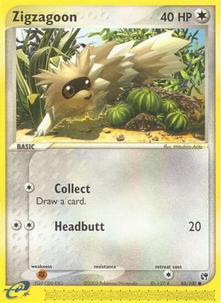 [PKM] Zigzagoon (85/100) [EX: Sandstorm]
