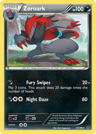 [PKM] Zoroark (67/98) [Black & White: Emerging Powers]
