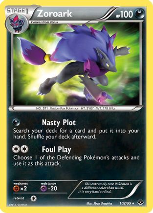 [PKM] Zoroark (102/99) [Black & White: Next Destinies]