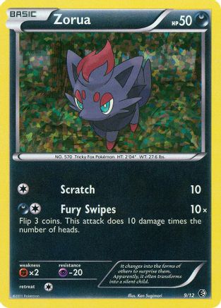 [PKM-R] Zorua (9/12) [McDonald's Promos: 2011 Collection]