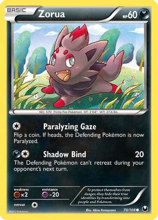 [PKM] Zorua (70/108) [Black & White: Dark Explorers]