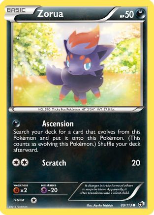 [PKM] Zorua (89/113) [Black & White: Legendary Treasures]