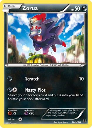 [PKM-C] Zorua (72/146) [XY: Base Set]