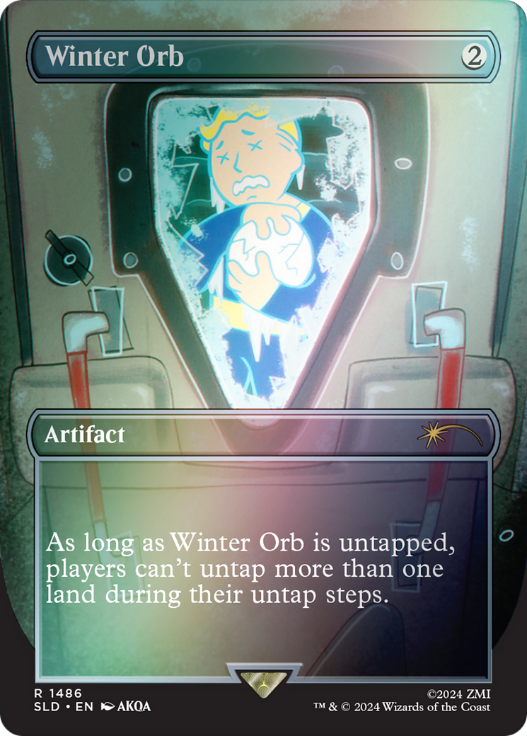 {R} Winter Orb (Rainbow Foil) [Secret Lair Drop Series][RBF SLD 1486]