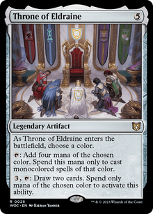 {R} Throne of Eldraine [Wilds of Eldraine Commander][WOC 028]