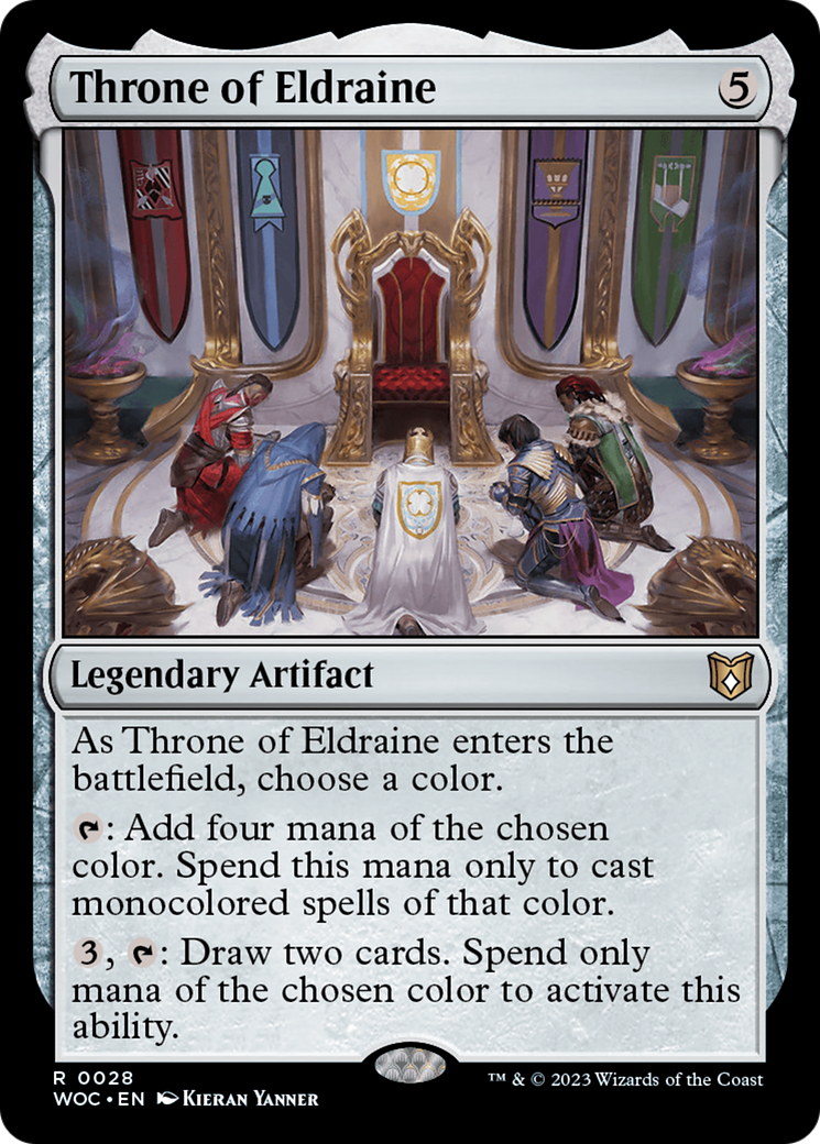 {R} Throne of Eldraine [Wilds of Eldraine Commander][WOC 028]