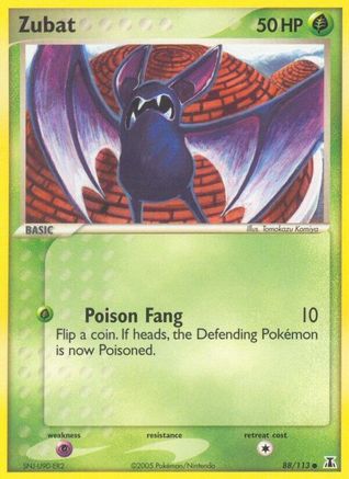 [PKM] Zubat (88/113) [EX: Delta Species]