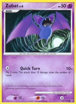 [PKM] Zubat (133/147) [Platinum: Supreme Victors]