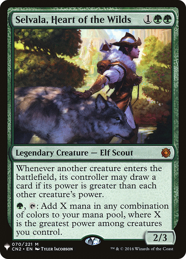 {R} Selvala, Heart of the Wilds [Mystery Booster][LS CN2 070]