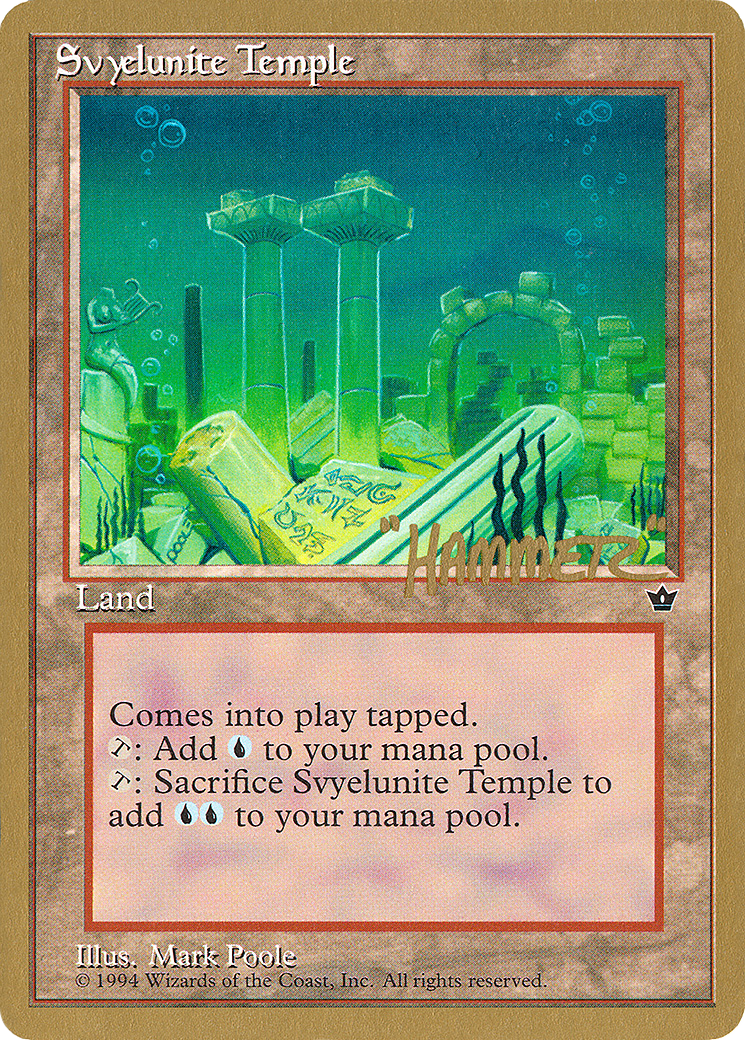 {C} Svyelunite Temple (Shawn "Hammer" Regnier) [Pro Tour Collector Set][GB PTC SHR102]