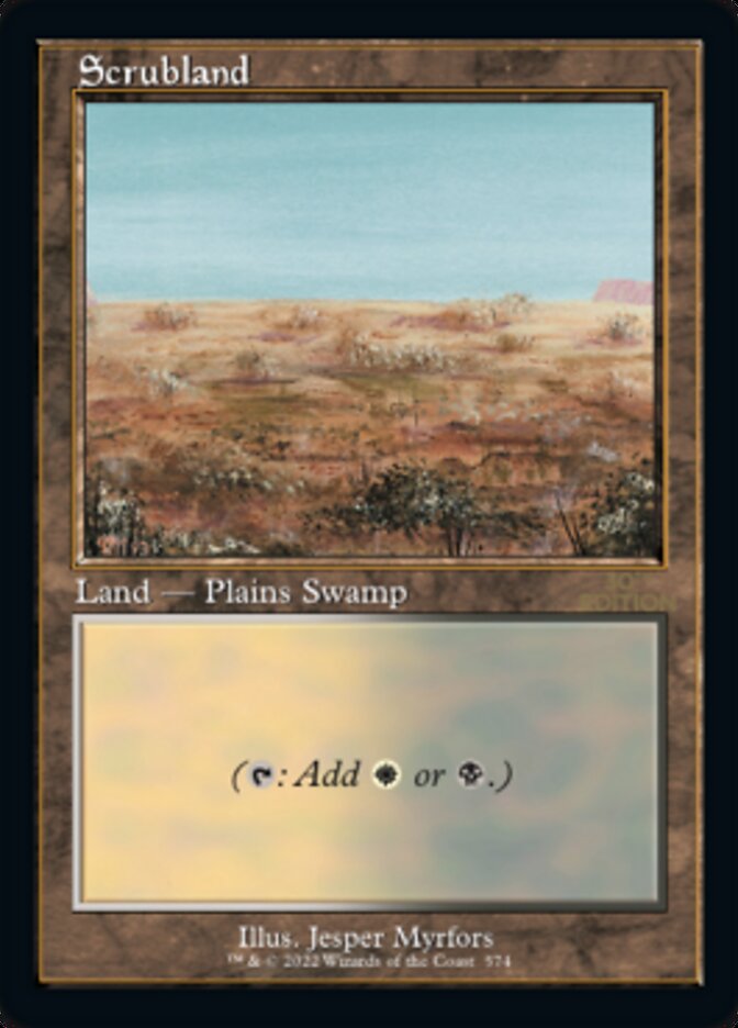 {R} Scrubland (Retro) [30th Anniversary Edition][30A 574]