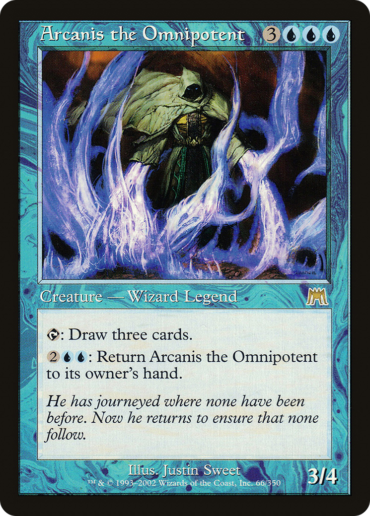 {R} Arcanis the Omnipotent [Onslaught][ONS 066] - Misty Mountain Games