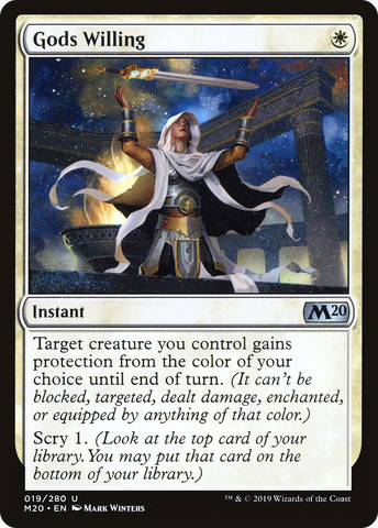 {C} Gods Willing [Core Set 2020][M20 019]