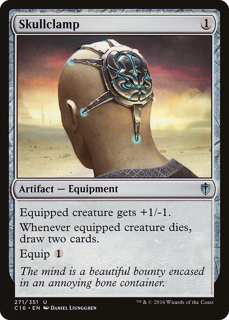 {C} Skullclamp [Commander 2016][C16 271]