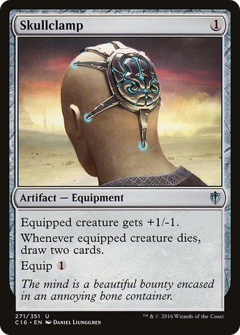 {C} Skullclamp [Commander 2016][C16 271]