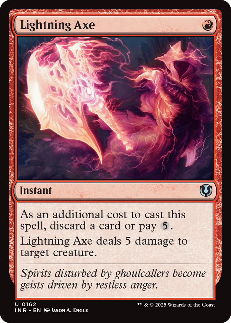 {C} Lightning Axe [Innistrad Remastered][INR 162]