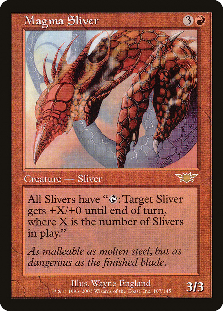 {R} Magma Sliver [Legions][LGN 107] - Misty Mountain Games