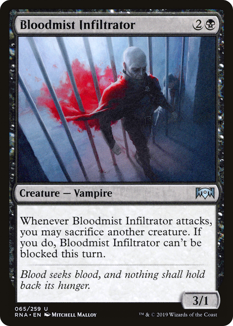 {C} Bloodmist Infiltrator [Ravnica Allegiance][RNA 065]