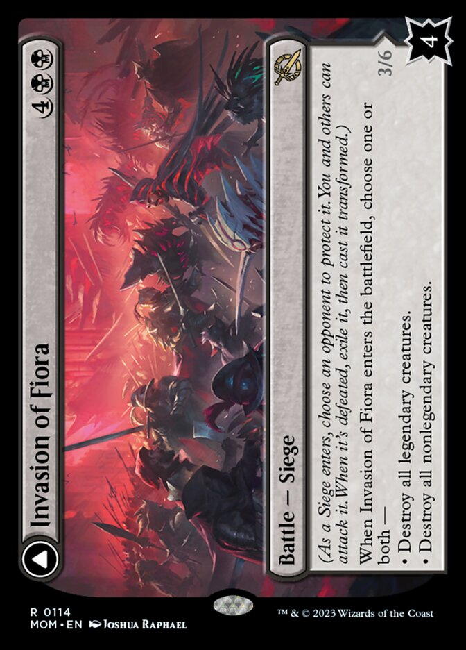 {R} Invasion of Fiora // Marchesa, Resolute Monarch [March of the Machine][MOM 114]