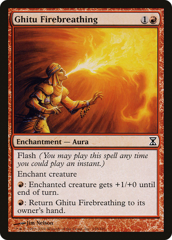 {C} Ghitu Firebreathing [Time Spiral][TSP 158]