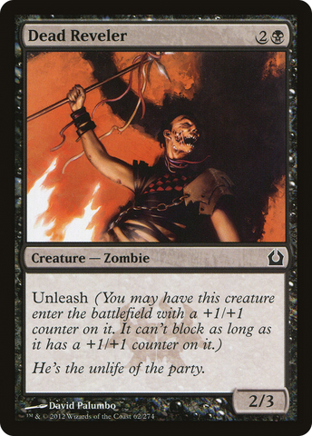 {C} Dead Reveler [Return to Ravnica][RTR 062]