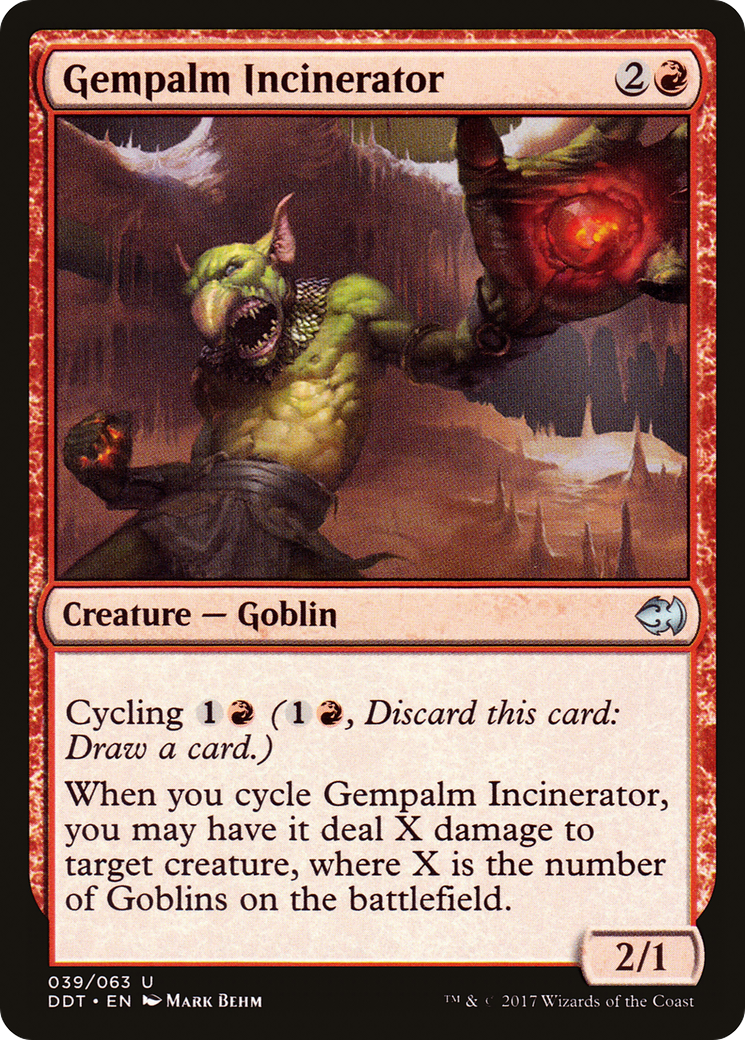 {C} Gempalm Incinerator [Duel Decks: Merfolk vs. Goblins][DDT 039]