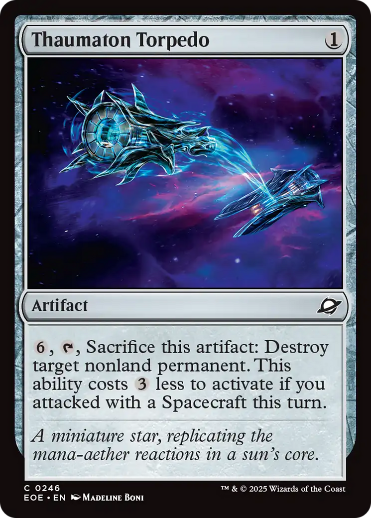 {@@ EOE C} Thaumaton Torpedo [Edge of Eternities][EOE 246]