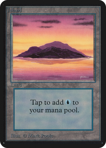 {B}[LEA 288] Island (288) [Alpha Edition]