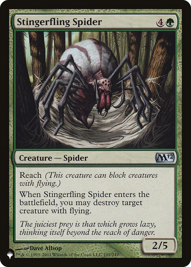 Stingerfling Spider [LIST 197/249]