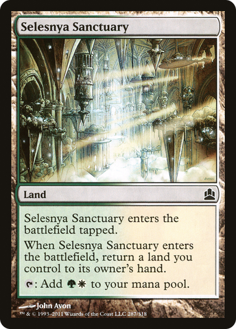 {C} Selesnya Sanctuary [Commander 2011][CMD 287]