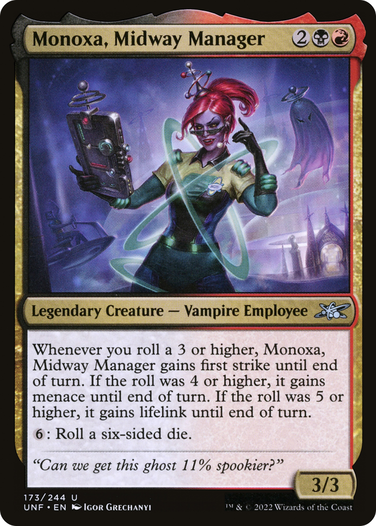 {C} Monoxa, Midway Manager [Unfinity][UNF 173]