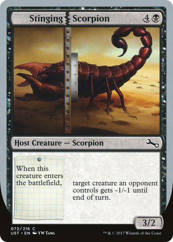 {C} Stinging Scorpion [Unstable][UST 072]