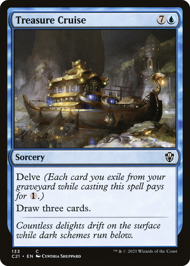 {C} Treasure Cruise [Commander 2021][C21 133]