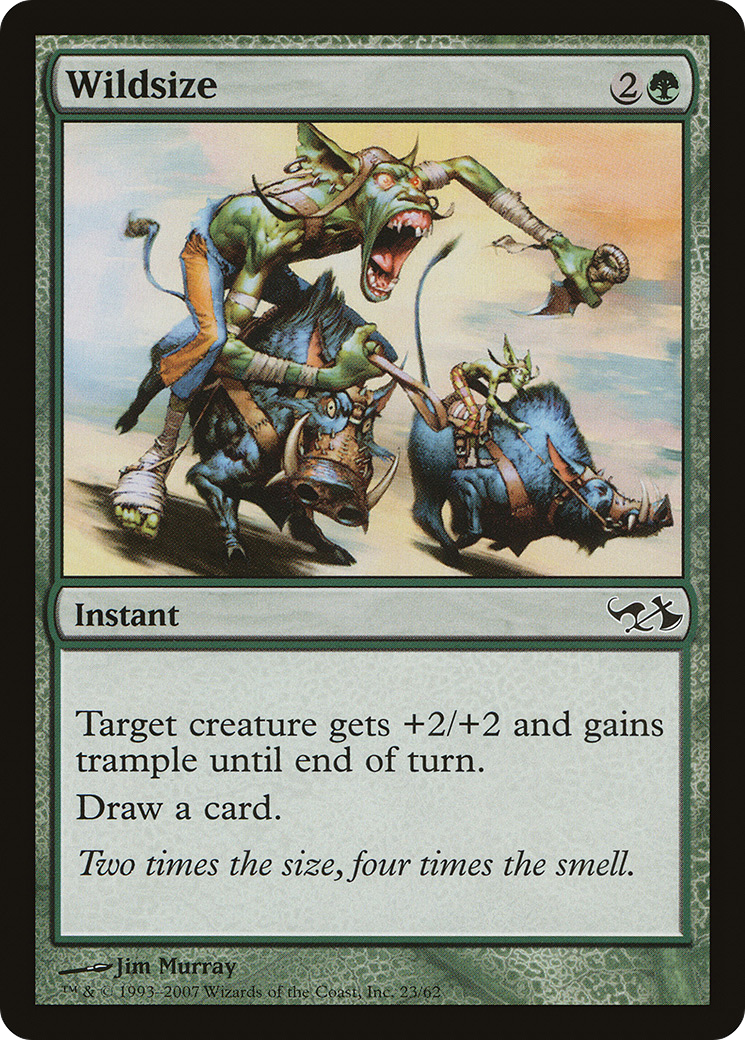 {C} Wildsize [Duel Decks: Elves vs. Goblins][DDA 023]